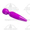 Masajeador vibrador microfono de velocidad regulable